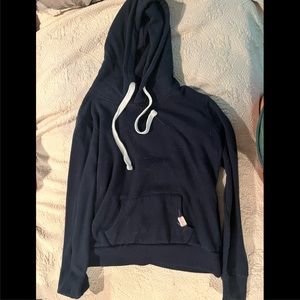 Blue hoodie